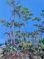 Trees at Weststrand, painting No. 6605